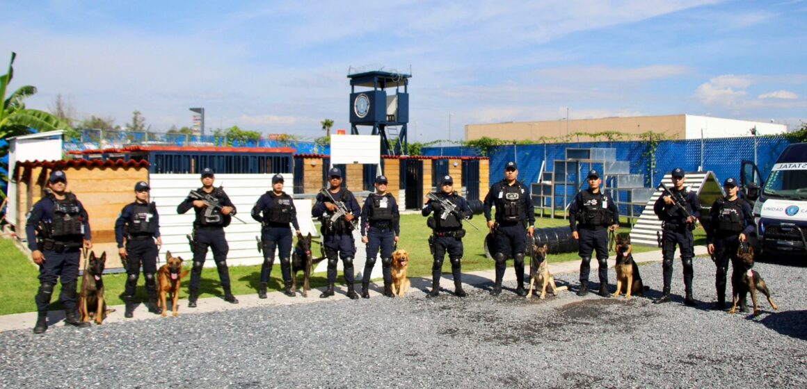 GRUPO ESPECIAL CANINO DE LA SECRETARÍA DE SEGURIDAD PÚBLICA DEL ESTADO DE AGUASCALIENTES RECIBE ENTRENAMIENTO INTERNACIONAL