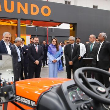 CON UNA INVERSIÓN DE 280 MILLONES DE PESOS, TERE JIMÉNEZ INAUGURA PLANTA DE TAFE EN AGUASCALIENTES, TERCERA PRODUCTORA DE TRACTORES MÁS GRANDE DEL MUNDO