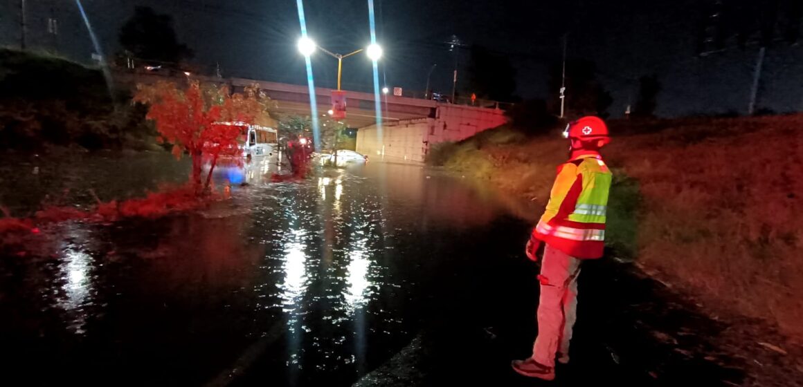 ATIENDE PROTECCIÓN CIVIL ESTATAL REPORTES POR LLUVIA Y FUERTES VIENTOS EN AGUASCALIENTES