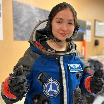 DE AGUASCALIENTES AL ESPACIO: LA HISTORIA DE DANIELA INSPIRA A NUEVAS GENERACIONES