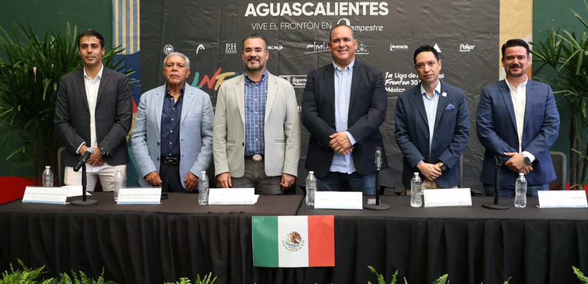AGUASCALIENTES SERÁ SEDE DE LA 1.ª LIGA DE NACIONES DE FRONTÓN 30 METROS MÉXICO; PARTICIPARÁN 21 PAÍSES