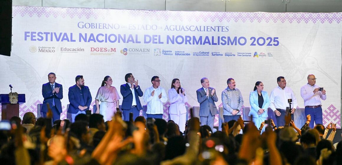 MÁS DE 8 MIL NORMALISTAS DE TODO EL PAÍS SE REÚNEN EN AGUASCALIENTES, EN FESTIVAL NACIONAL