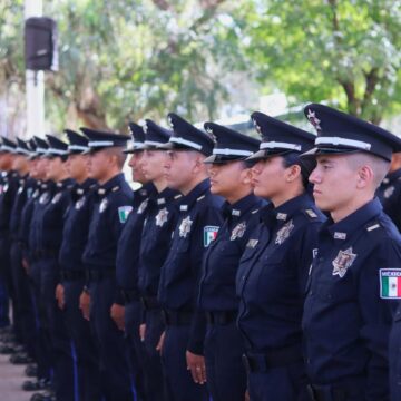 REFUERZAN SEGURIDAD EN AGUASCALIENTES; 183 NUEVOS POLICÍAS SE INTEGRARÁN A LA SECRETARÍA DE SEGURIDAD PÚBLICA DEL ESTADO