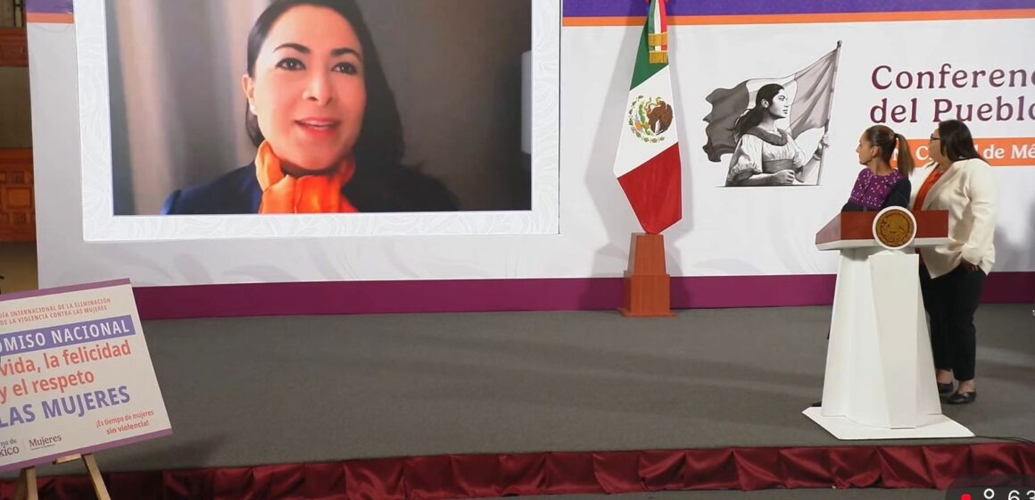TERE JIMÉNEZ REITERA SU COMPROMISO CON LA IGUALDAD Y LA TRANQUILIDAD DE LAS MUJERES DE AGUASCALIENTES, SUMÁNDOSE A CAMPAÑA NACIONAL