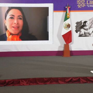 TERE JIMÉNEZ REITERA SU COMPROMISO CON LA IGUALDAD Y LA TRANQUILIDAD DE LAS MUJERES DE AGUASCALIENTES, SUMÁNDOSE A CAMPAÑA NACIONAL