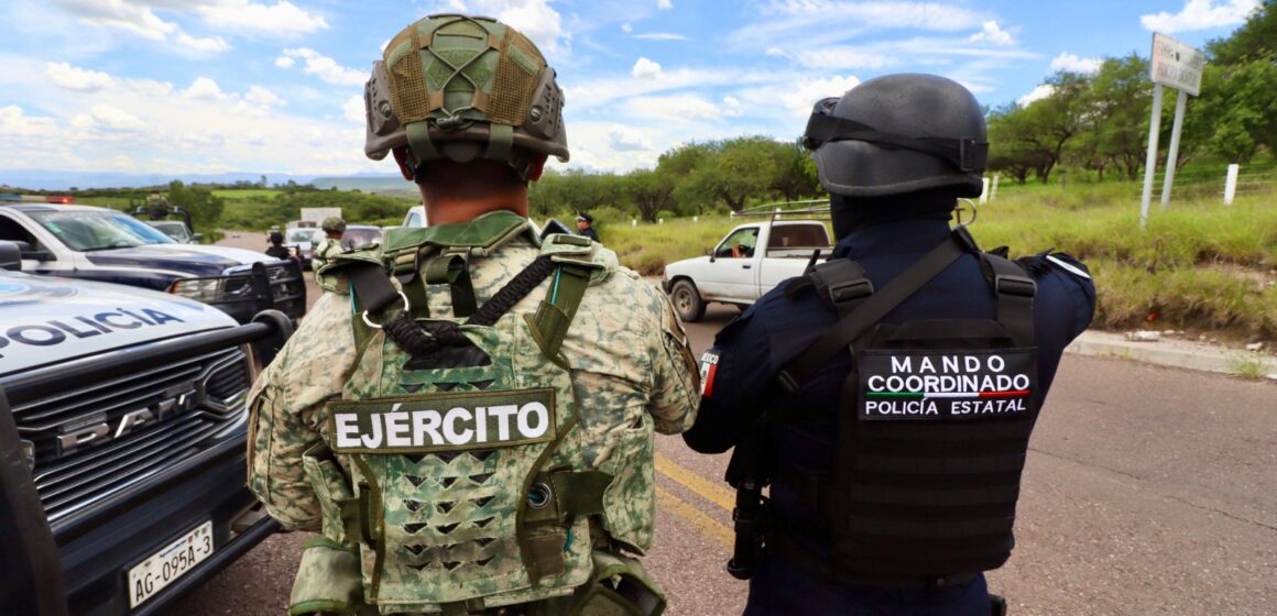 SEGURIDAD EN AGUASCALIENTES: TRABAJO PERMANENTE Y COORDINADO ENTRE LOS TRES NIVELES DE GOBIERNO