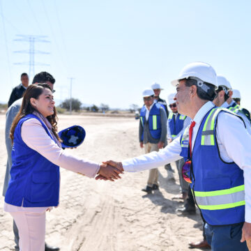 SUPERVISA TERE JIMÉNEZ AVANCES DEL NUEVO PARQUE INDUSTRIAL SAN MARCOS VALLEY