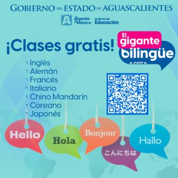 INGLÉS, ALEMÁN, FRANCÉS, ITALIANO… APRENDE UN SEGUNDO IDIOMA GRATIS; EN AGUASCALIENTES ES POSIBLE
