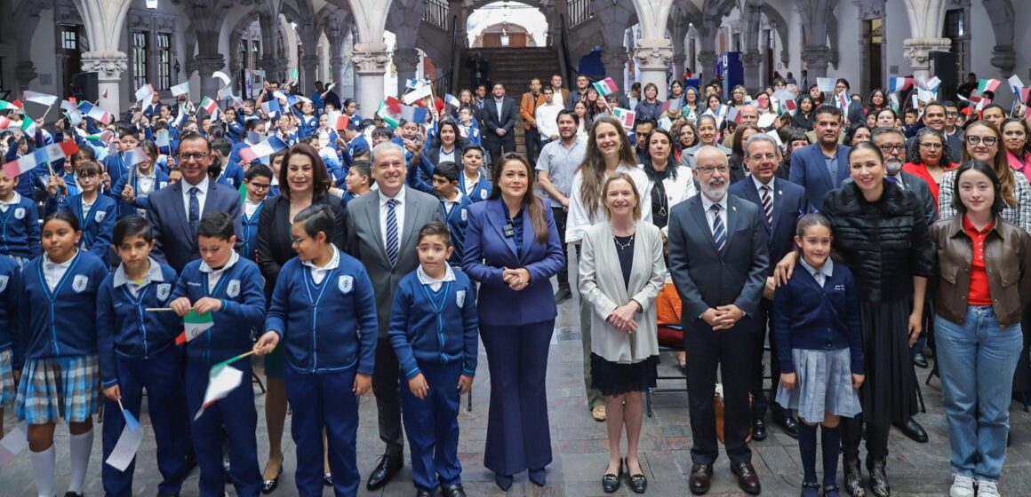 EN AGUASCALIENTES FORMAMOS GENERACIONES QUE HABLAN CON EL MUNDO; TERE JIMÉNEZ IMPULSA FRANCÉS EN ESCUELAS PÚBLICAS