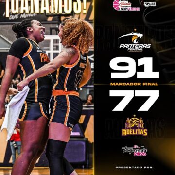 LAS CAMPEONAS PANTERAS SE LLEVAN LA SERIE ANTE ADELITAS DE FORMA CONTUNDANTE