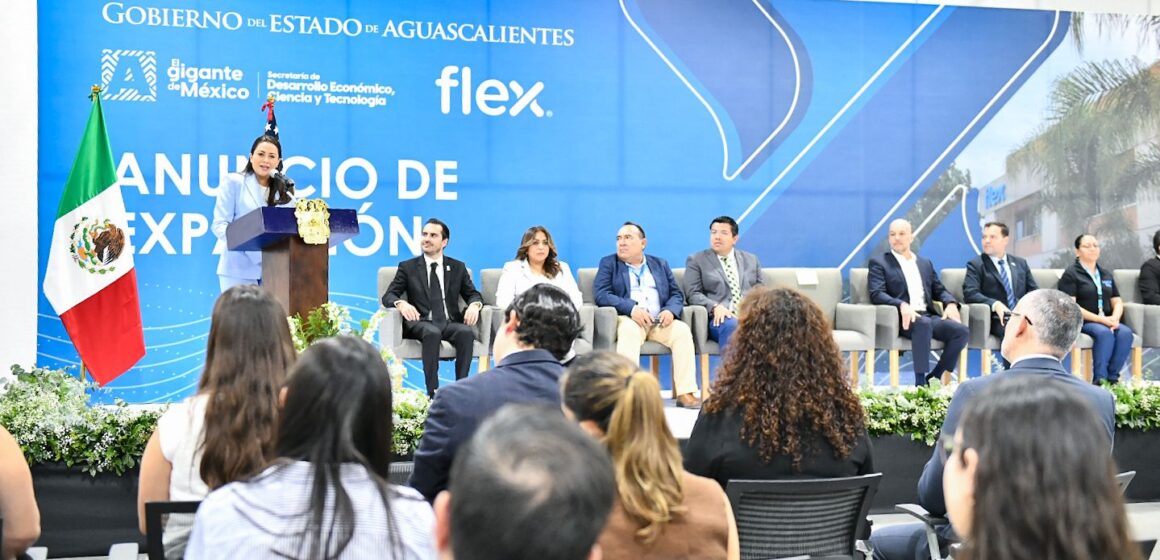 FLEX EXPANDE SUS OPERACIONES Y REFUERZA SU CONFIANZA EN AGUASCALIENTES