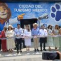 INAUGURAN TERE JIMÉNEZ Y LEO MONTAÑEZ STAND DEL MUNICIPIO DE AGUASCALIENTES EN EL PERÍMETRO DE LA FNSM 2026
