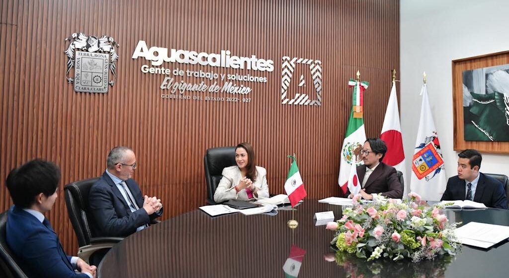 TERE JIMÉNEZ SE REÚNE CON CHIAKI KOBAYASHI, DIRECTOR GENERAL DE LA OFICINA DE JICA EN MÉXICO