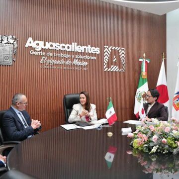 TERE JIMÉNEZ SE REÚNE CON CHIAKI KOBAYASHI, DIRECTOR GENERAL DE LA OFICINA DE JICA EN MÉXICO