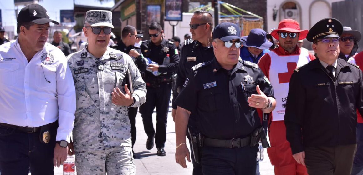 POLICÍA ESTATAL, EJÉRCITO Y GUARDIA NACIONAL AFINAN OPERATIVO RUMBO A LA FERIA NACIONAL DE SAN MARCOS 
