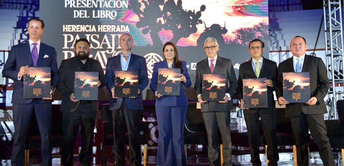 TERE JIMÉNEZ ENCABEZA PRESENTACIÓN DE “HERENCIA HERRADA, PAISAJE BRAVO DE AGUASCALIENTES”, LIBRO SOBRE EL LEGADO TAURINO DEL ESTADO