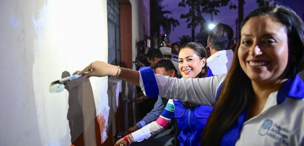 CON COLOR Y VISIÓN, TERE JIMÉNEZ IMPULSA NUEVA IMAGEN URBANA EN AGUASCALIENTES