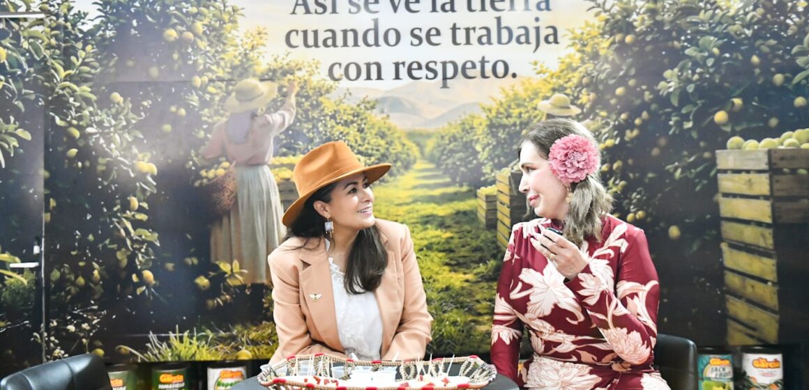 INAUGURA TERE JIMÉNEZ LA EXPO CAMPO Y EL PABELLÓN HECHO EN AGUASCALIENTES EN LA ISLA SAN MARCOS