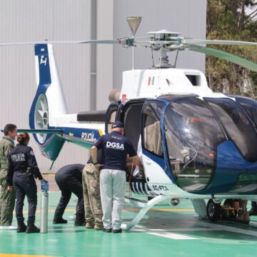 CON TRASLADO AEROMÉDICO, HELICÓPTERO FUERZA 1 SALVA LA VIDA DE BEBÉ