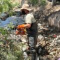 MUNICIPIO DE AGUASCALIENTES REALIZA JORNADA DE LIMPIEZA INTENSIVA EN EL ARROYO EL CEDAZO
